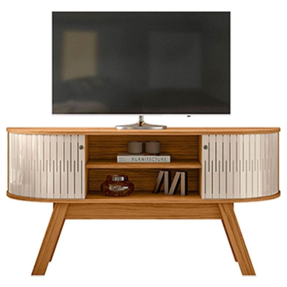 Rack Bancada Atlanta Naturale Off White - Madetec