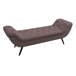 Recamier Divã Odessa P04 160 Cm Suede Rosê Tca 949