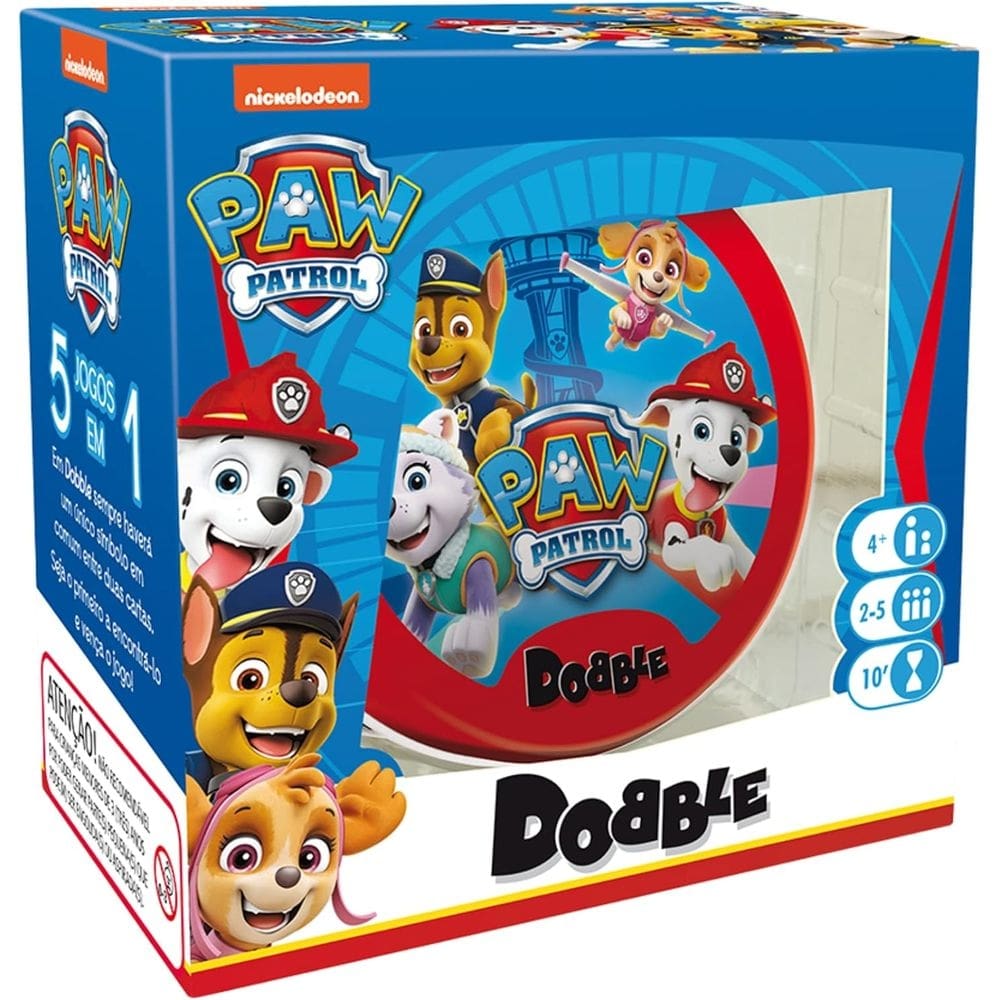 Dobble: Patrulha Canina, Jogo de Cartas Competitivo