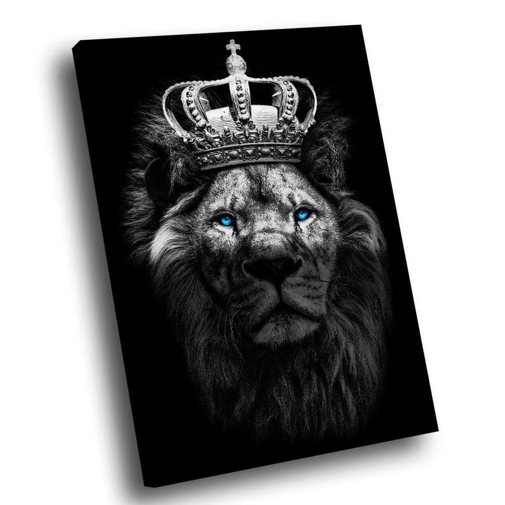 Quadro Leão Rei -- Br Artes