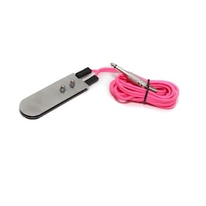 Pedal + cabo rca de silicone multicores tattoo tatuagem