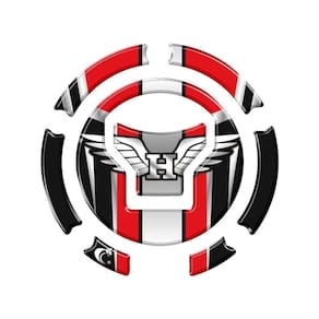 Adesivo Bocal Cb Twister Cg Titan / Fan / Start 160 +2018 Asa Vermelho Cor Vermelho