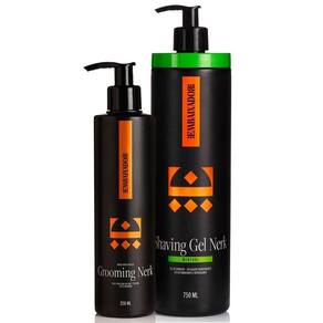 Grooming Capilar Nerk + Shaving Gel Nerk Menthol Embaixador 750Ml