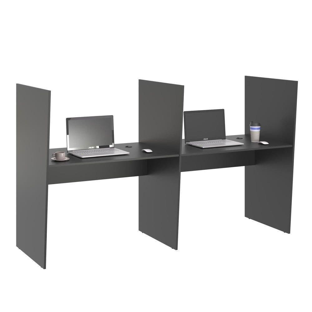 Mesa De Atendimento 2 Lugar Roma Preto Onix