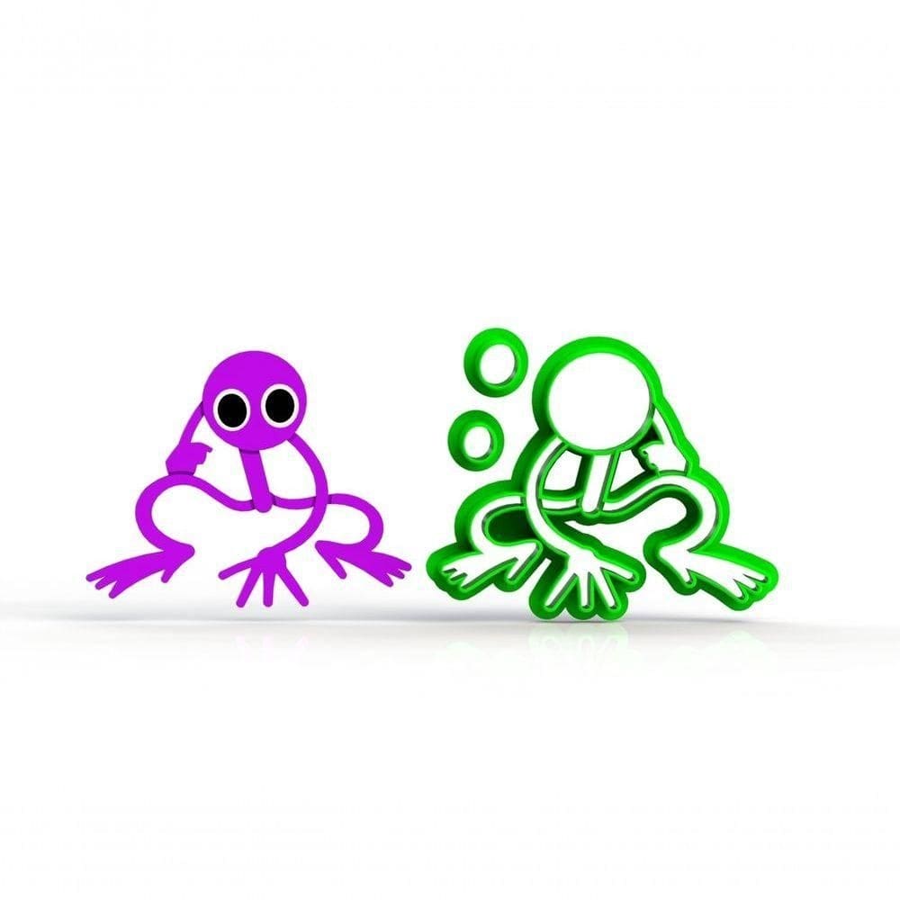 Cortador Roblox Rainbow Friends - Purple Modular Tamanho 6 Cm