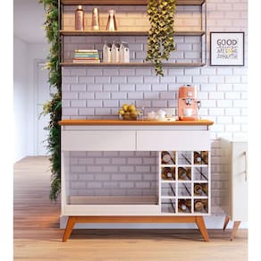 Aparador para Sala Ambiente Classic AD Off White Nature - Imcal