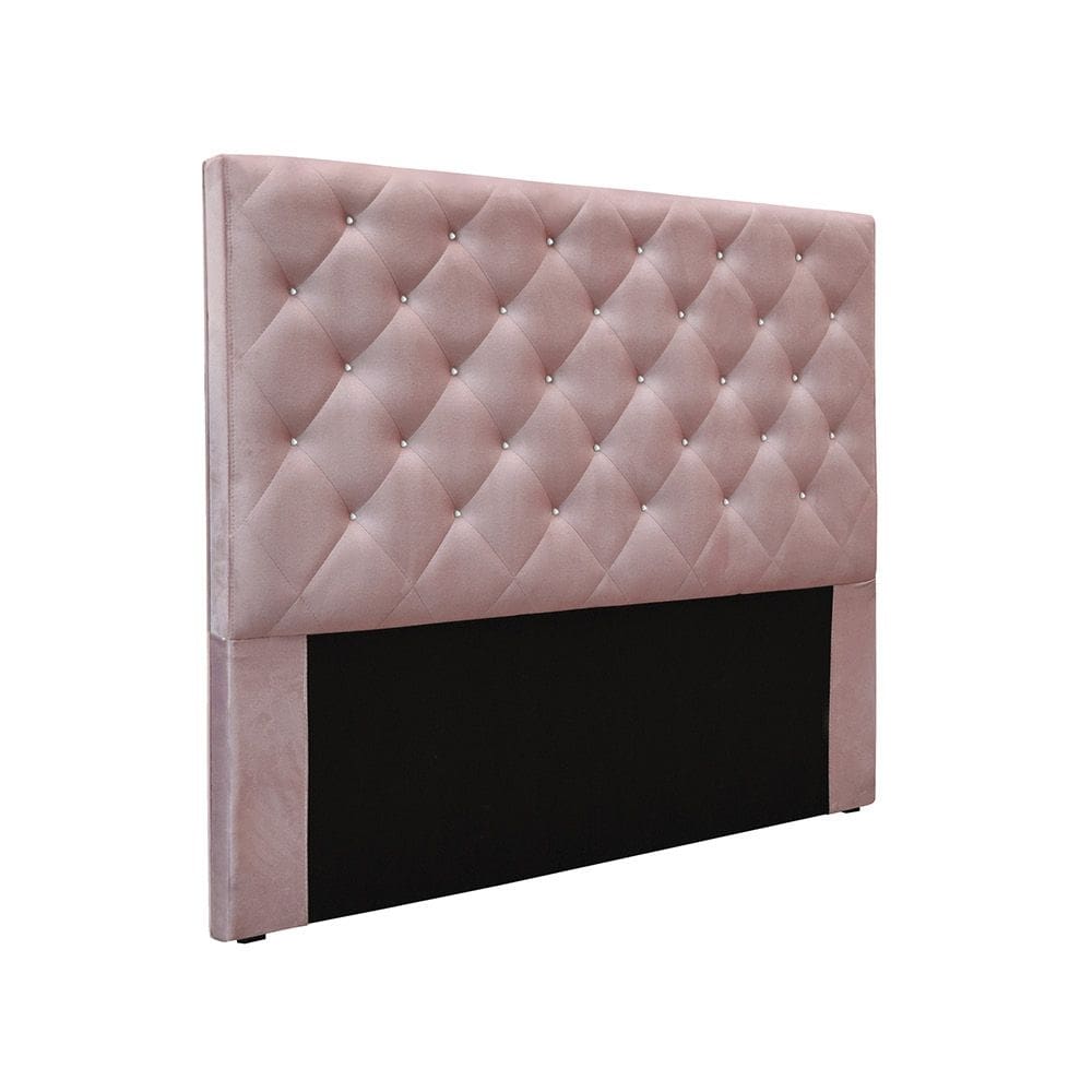 Cabeceira Cama Box Queen 160 cm Tania Veludo Lilás S04 - D`Rossi