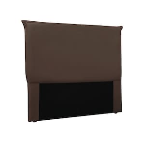 Cabeceira Cama Box King 195 cm Garden Veludo Marrom S04 - D`Rossi