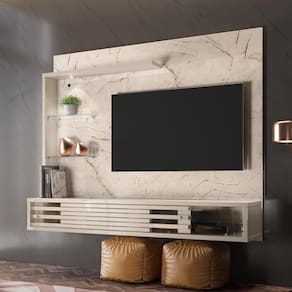 Home Suspenso Para Tvs Até 50 Polegadas Pranav Calacata Off-white