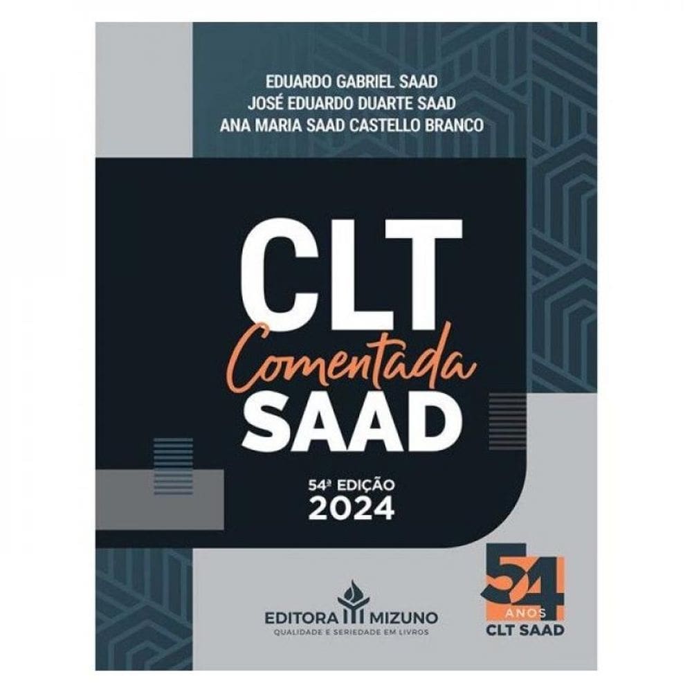 Clt Comentada Saad - 2024