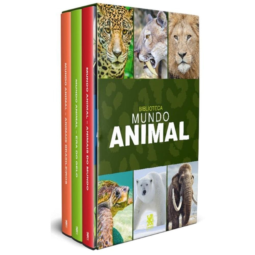 Biblioteca Mundo Animal - Box com 3 Livros