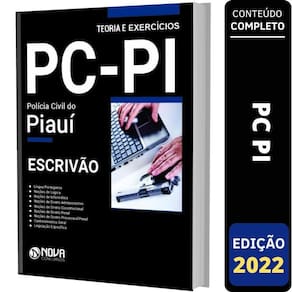 Apostila concurso pc pi - escrivão