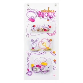 Porta Bijuterias Minhas Bijoux Em Pvc