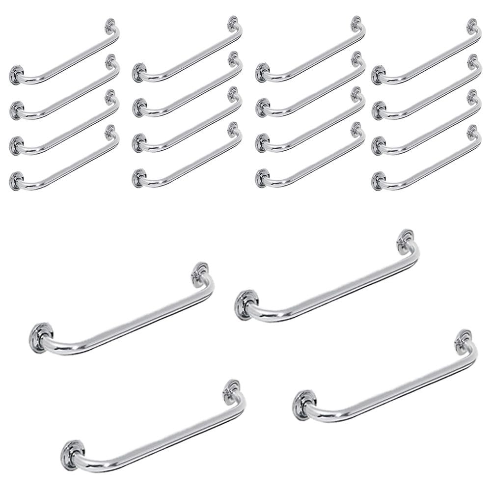 Alça Barra de Apoio Banheiro 60 cm Acessibilidade Kit 20 Uni Gestante Idoso Ajuda Segurança