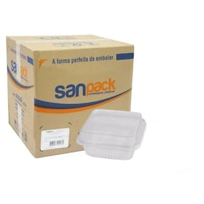 Embalagem quadrado para doce pequeno sanpack s-641 c/300