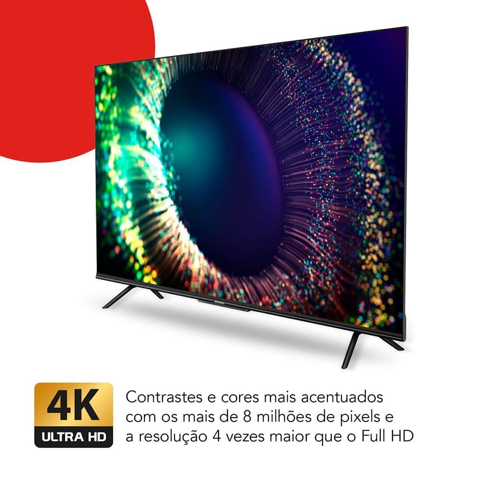 Smart TV AIWA 75” GOOGLE TV | Casas Bahia