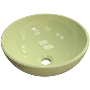 Cuba De Apoio Redonda C01 Para Banheiro R35W Verde Acqua