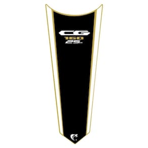 Adesivo Faixa Gravata Tanque Moto Cg Titan 125/150/160 Dourado Cor Cg 160