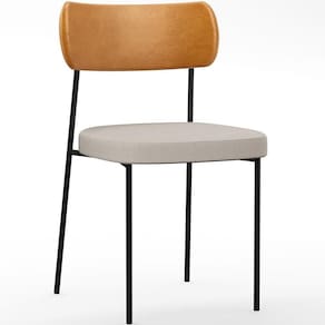 Cadeira Para Sala De Jantar Melina L02 Whisky Cru