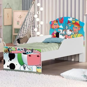 Mini Cama Fazendinha E Vaquinha