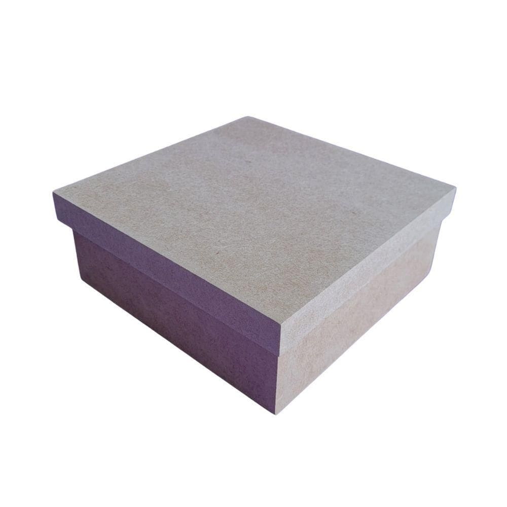 Caixa 100% Mdf Cru (17x17x07)