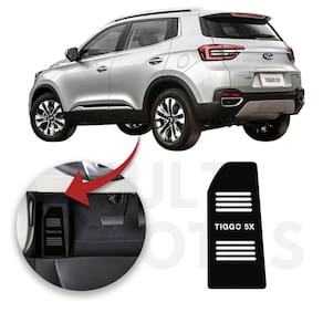 Descanso pé caoa chery tiggo 5x 19 a 22 aço escovado preto
