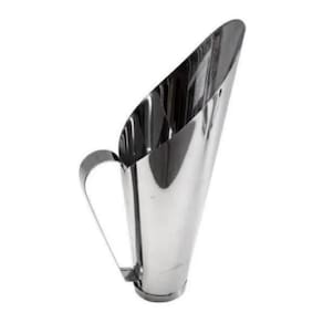 Kit 5 Conchas Medidor P/ Cereal / Grão / Ração - 50g Inox