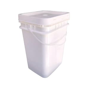 Balde para pesca 20l retang