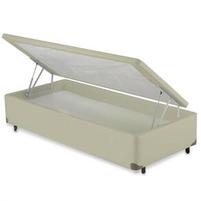 Cama Box Baú SOLTEIRO Corano Areia - 078x188