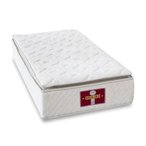 Colchão Cashmere SOLTEIRO Pillow - Molas Ensacadas - 120x203