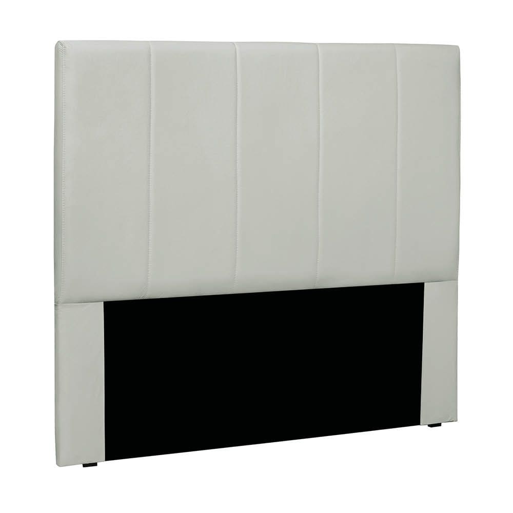 Cabeceira Cama Box King 195 cm Arizona Veludo Prata S04 - D`Rossi