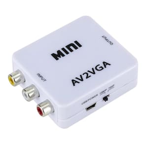 Mini conversor de video av para vga