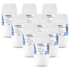 9UN Desodorante Antiperspirante Roll On Suave 50ml Davene