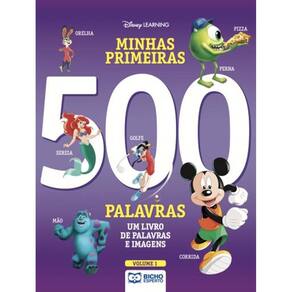 Minhas Primeiras 500 Palavras - Disney - Volume 1