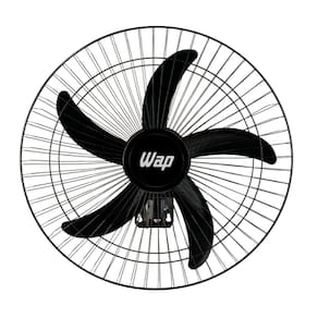 Ventilador Parede Rajada Pro 60 Turbo Preto 5 Pás - Wap