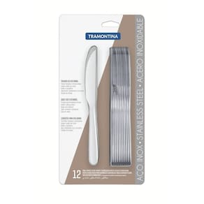 Conjunto De Facas Para Churrasco Angra Tramontina Aço Inox 12 Peças Tramontina