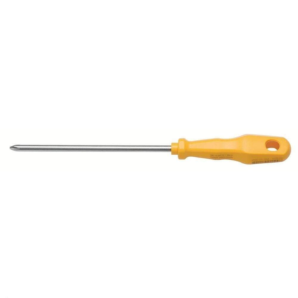 Chave De Fenda Tramontina Yellow Com Ponta Cruzada 1/4x8" Tramontina