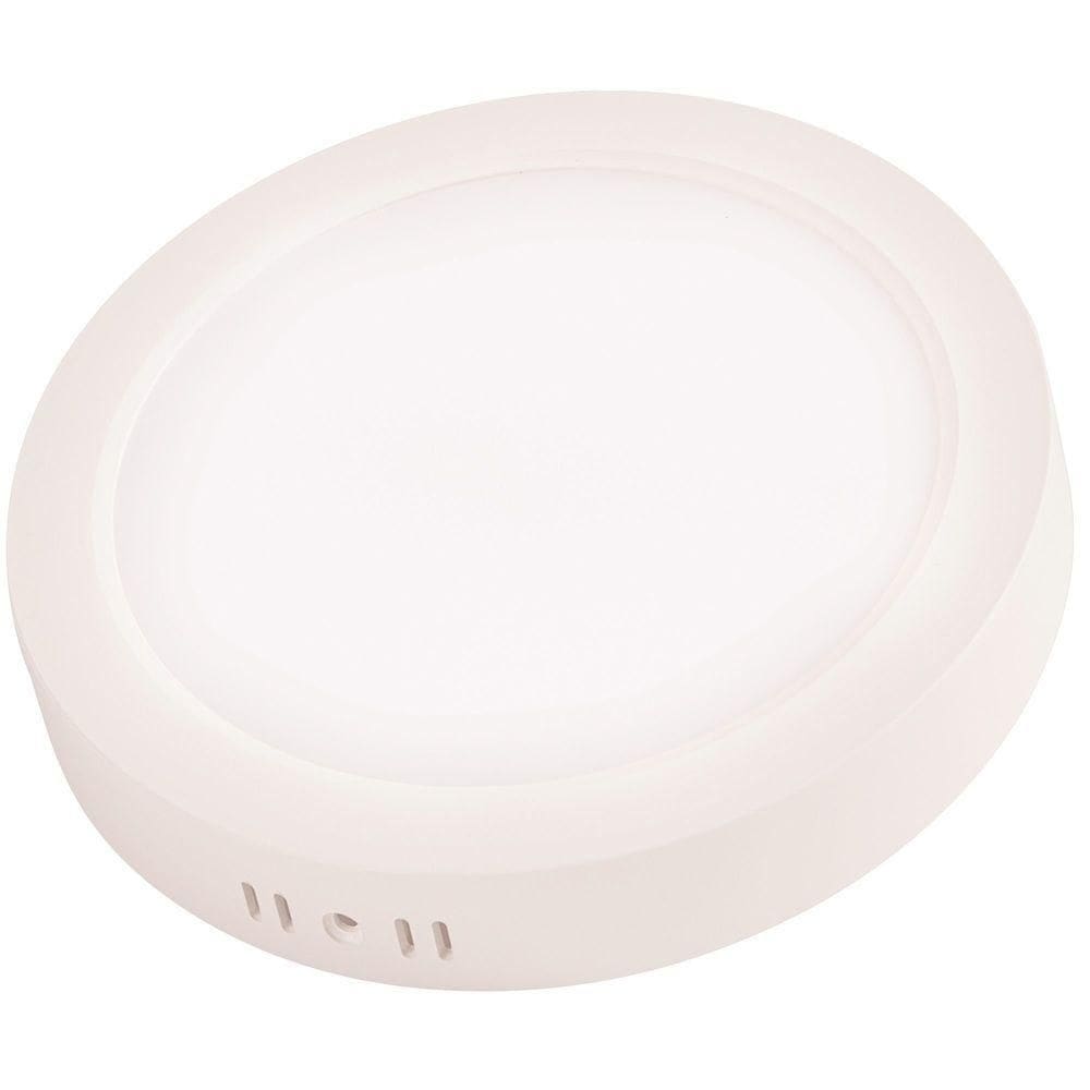 Plafon Led Tramontina Redondo De Sobrepor 2000 Lm 24k Bivolt 6500k Luz Branca Tramontina