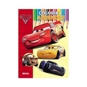 Colorir e Aprender Disney - Pixar - Carros 3