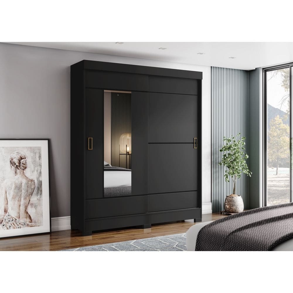 G. Roupa 2 Pts. Desliz. Preto B66 - Briz