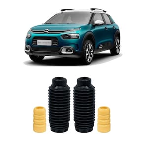Batente guarda pó dianteiro citroen c4 cactus 2020 2021 2022