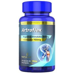 Artroflex cúrcuma + magnésio dimalato 60 cápsulas - natulha