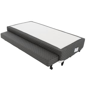 Cama Box Bicama Espuma Cinza - 120 x200