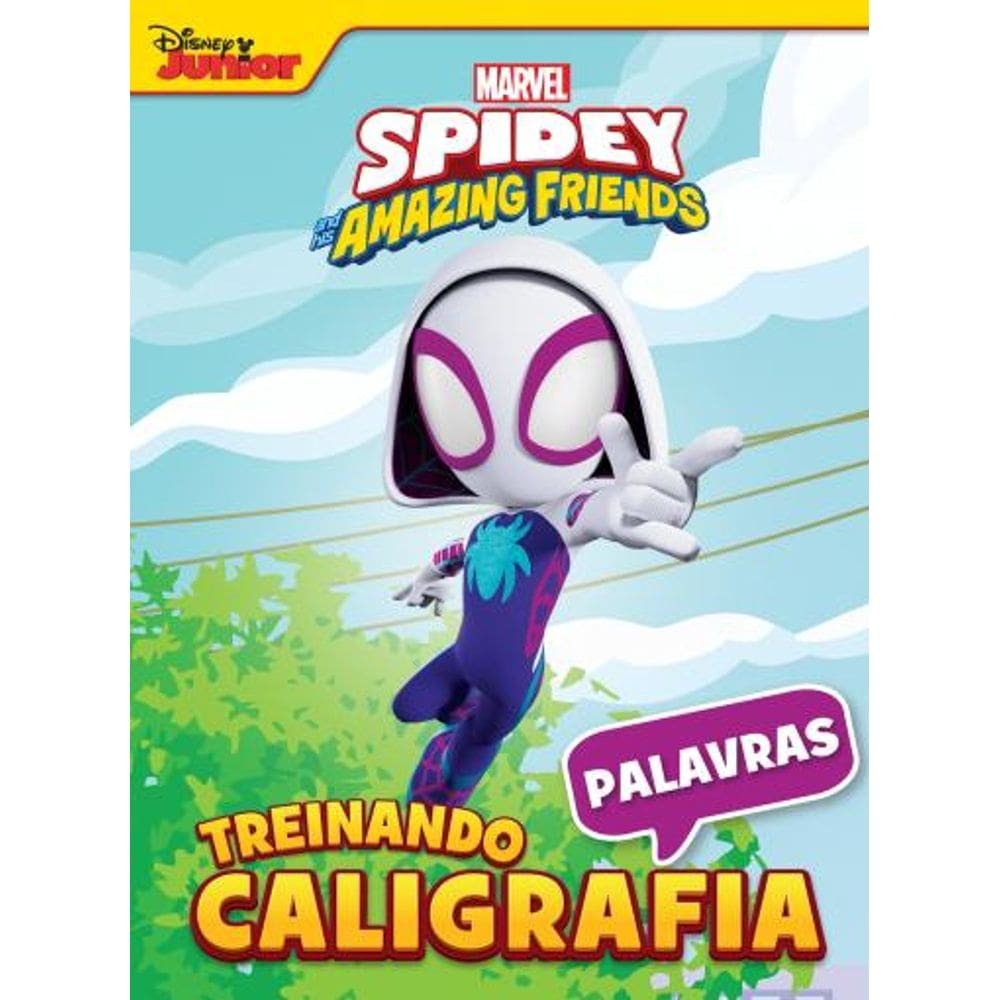 Treinando a Caligrafia Marvel Spidey - Palavras