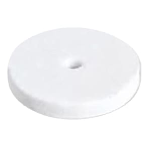 Rebolo Roda Abrasiva 20Mm Branca Para Micro Retíficas Dremax