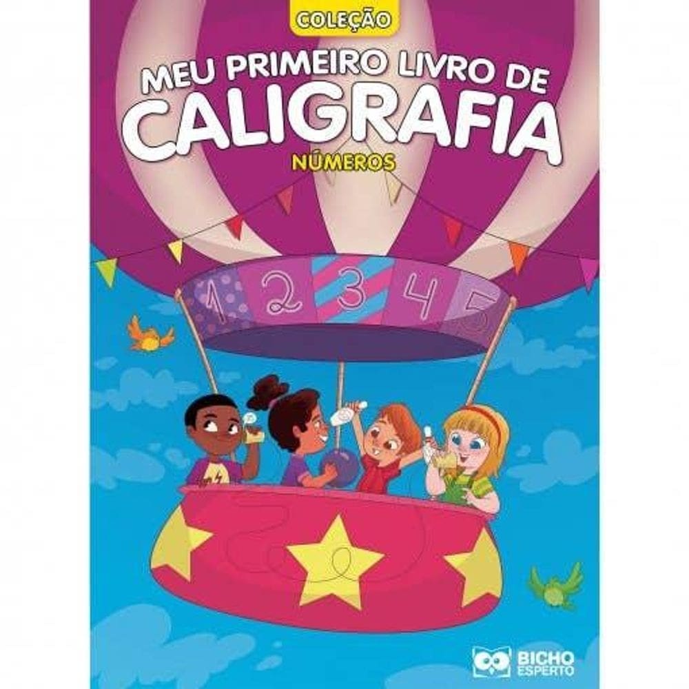 Meu Primeiro Livro de Caligrafia - Números Bastão