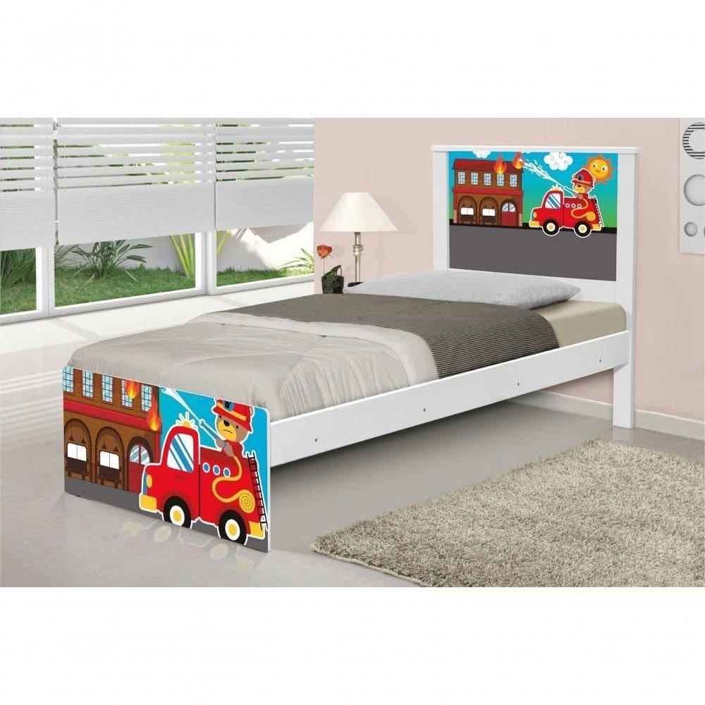 Cama Solteiro Bombeiro