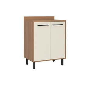 Balcão de Cozinha 2 Portas com Tampo 70cm Havana Rovere / Champanhe