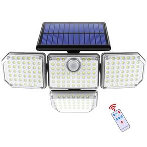 Holofote De Segurança Refletor De Luz Solar Led
