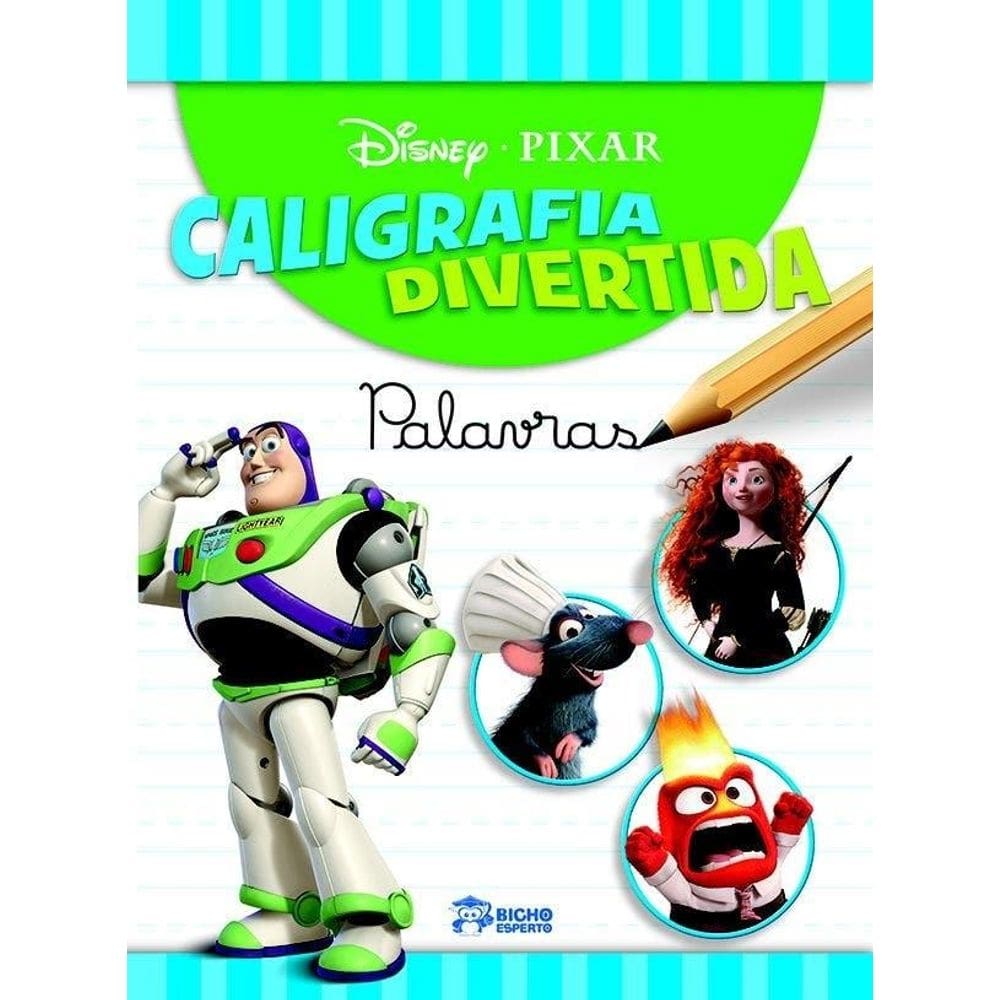 Caligrafia Divertida Disney - Pixar - Palavras